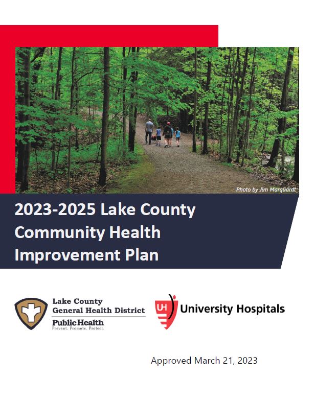 20232025 CHIP cover Lake County General Health Department